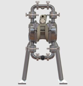 Druckluftmembranpumpe | 3-A sanitary | 1 1/2 Zoll | E4SJYXY40-SP-ATEX