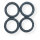 O-RING, BUCHSE, BUNA
